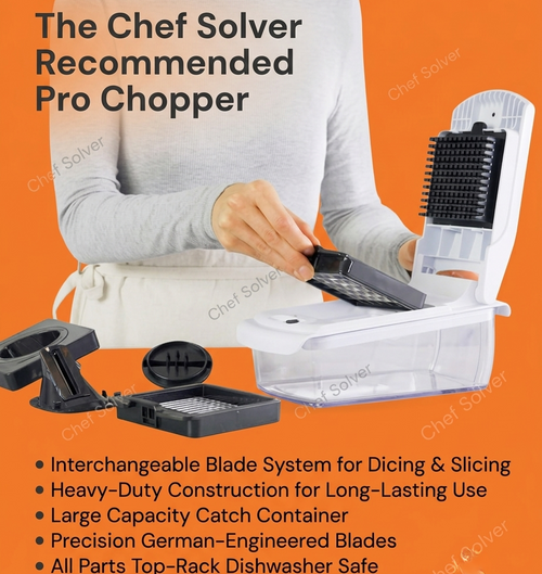 4 in 1 Chopper and Spiralizer - Food Chopper